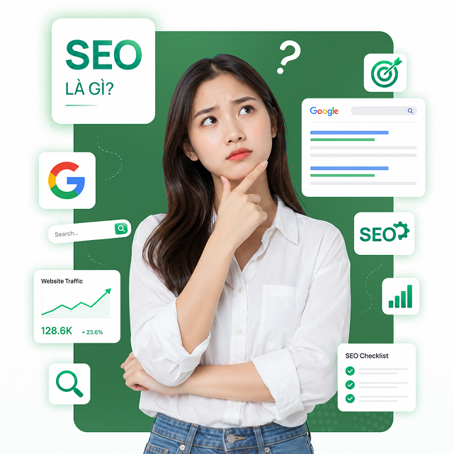 Minh họa các thành phần SEO